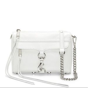 Rebecca Minkoff Mini MAC Crossbody Bag White